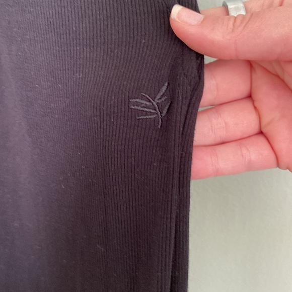 Cozy Earth Rib-Knit Lounge Pant black size XXXL - Picture 6 of 10